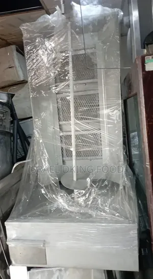 Industrial Stainless Fairly Used Foreign 3burner Gas Shawarma Machine