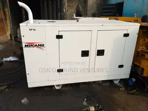15 Kva Soundproof Generator Mikano