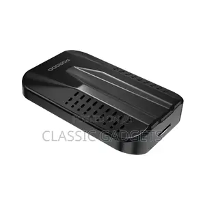 Porodo Lfs114 Wireless Carplay Supports Split Screen Adapter- Black