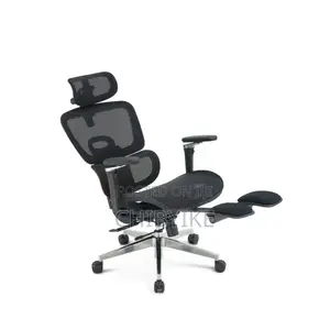 An Executive Office Chair Adjustable Hands Recliner Able Swivel
