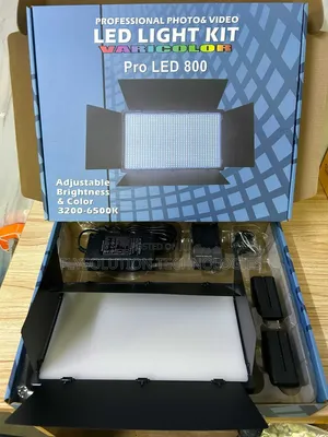 Pro Led 800 Professional Photo and Video Light Kit