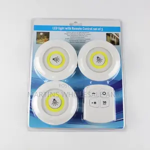3-in-1 Led Dimmable Night Light With Wireless Remote Control.