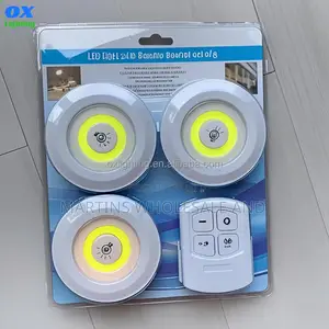 3-in-1 Led Dimmable Night Light With Wireless Remote Control.