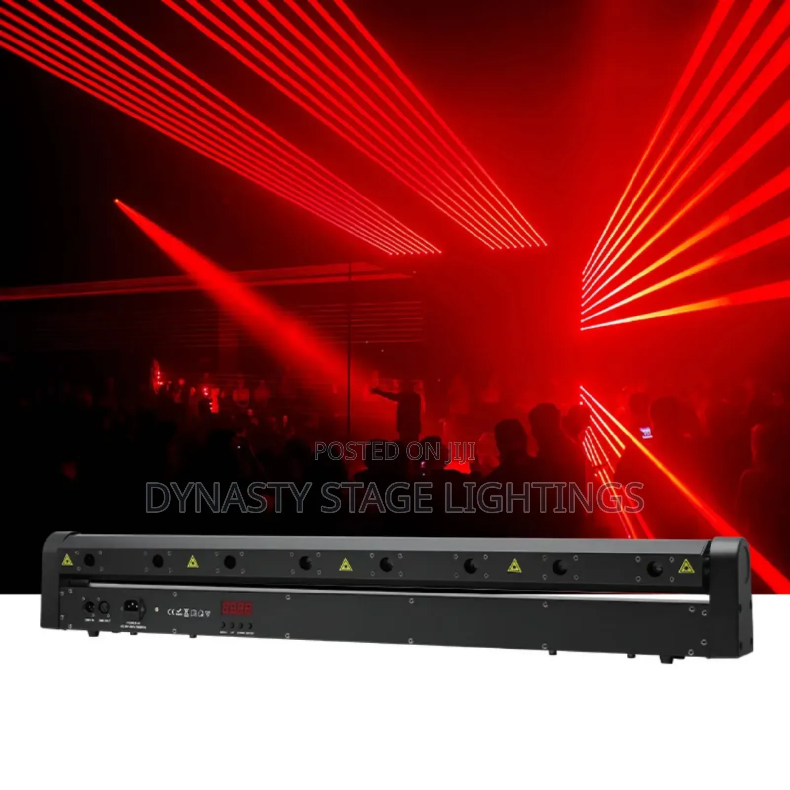 8 Eye Red Laser Light