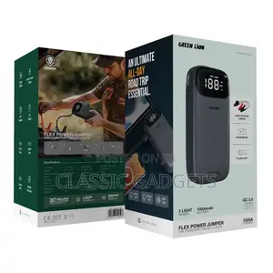 Green Lion Flex Power Jumper With Power Bank Function/Multi Protection