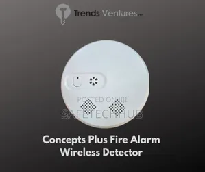 Concept Plus Fire Alarm Wireless Smoke Detector