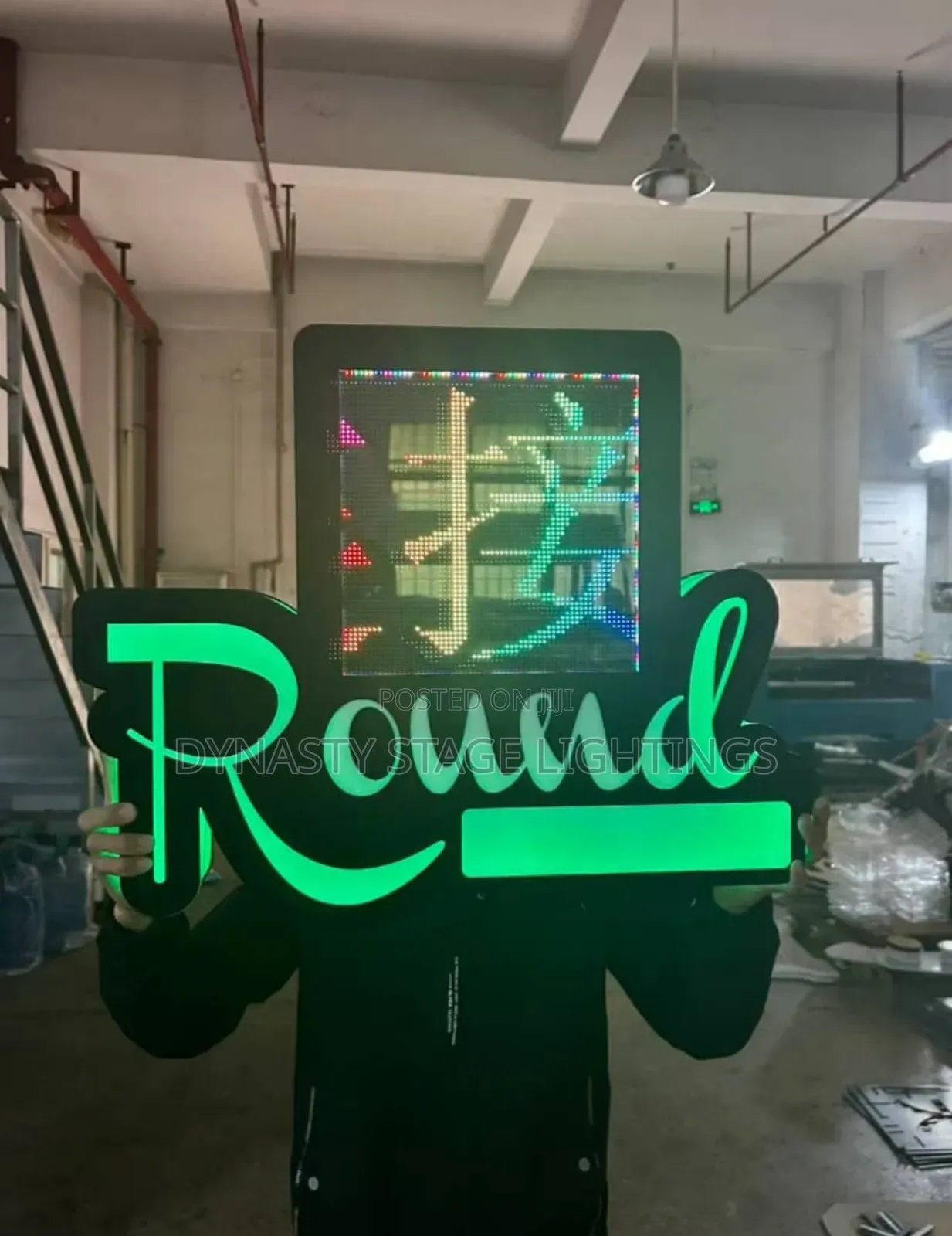 Digital Round Display