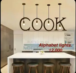 Iron English Alphabet Light