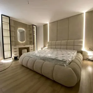 Satisfy Your Room With This Luxurious Bedframe and Wall Console