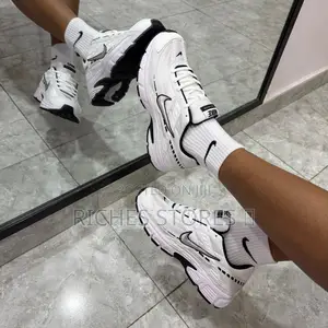 Nike Initiator Metallic Silver X Red Sneakers