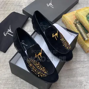 Original Giuseppe Zanotti Suede Loafers Shoes