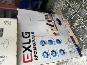 Exlg 18 Rechargeable Solar Fan