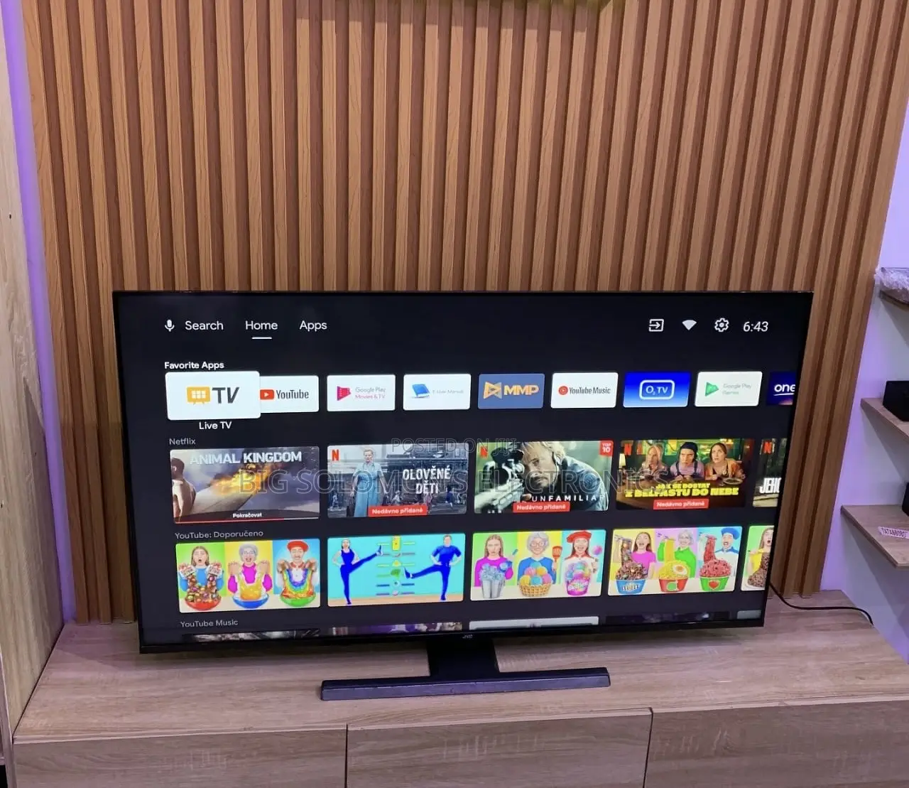 50 Inch JVC Android