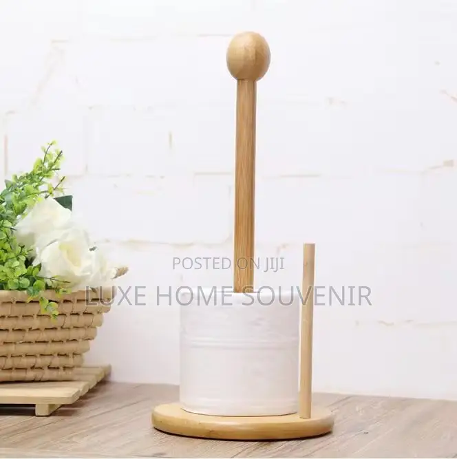 Bamboo Tissue Holder