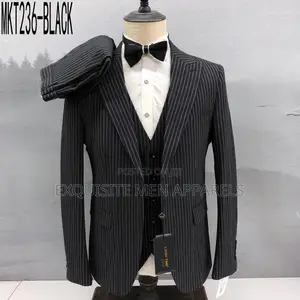 Quality Formal Turkish Stripe Men’S Suit