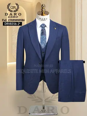 Quality Woolly Fabric Daro Turkish Men’S Suit