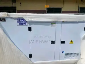 Original 200kva Perkins Uk Soundproof Generator With 4years Warranty