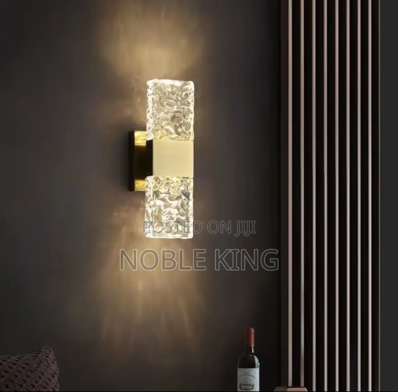 Crystal Rectangular Wall Light