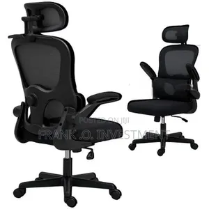 Trendy Egornomic Swivel Office Chair - Full Black