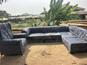 A Nice Made L Shape Chesterfield Couch