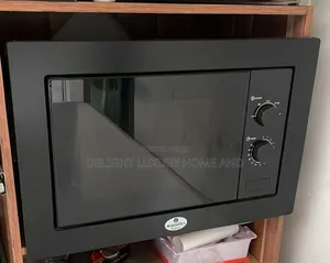 25lite Black Microwave Inbuild
