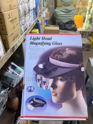 Light Head Magnifying Glass
