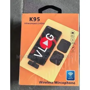  Ultracompact 2.4ghz Wireless Microphone, a Dual-Channel Recording