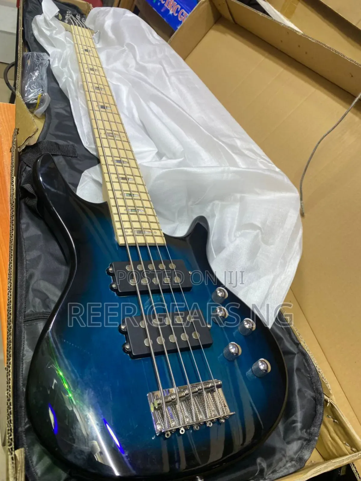Ibanez 5 Strings Active Bass Guitar
