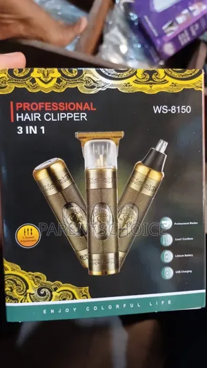 8150 Professional Rechargeable Hair Clipper - Cordless Grooming