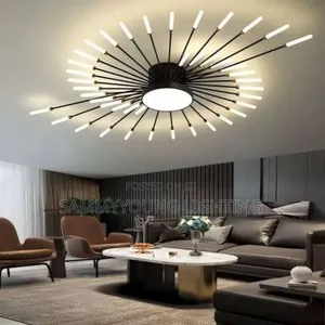 Modern Led Ceiling Mounted Chandelier Flush Light