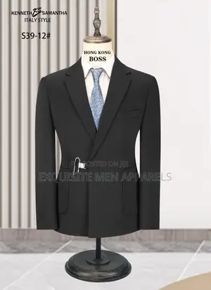 Designer Turkish Buckle Button Blazers Men’S Suit
