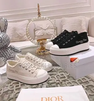 Original Christian Dior Walk N Dior Low-top Platform Sneakers