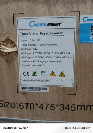 Cworth Inverter 10kva 48v