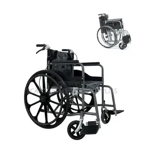 Removable Armrest Manual Wheelchair for Easy Transfers