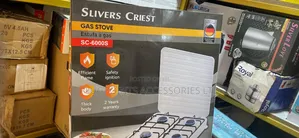 4 Burners Gas Cooker Silver Criest