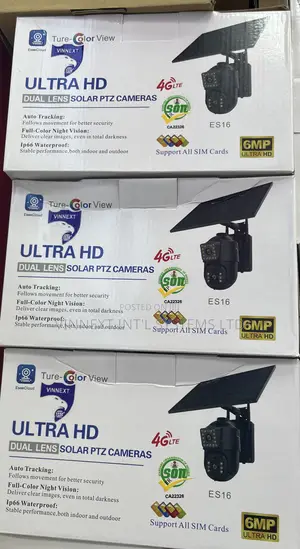 Two Lens Eseecloud Solar Camera