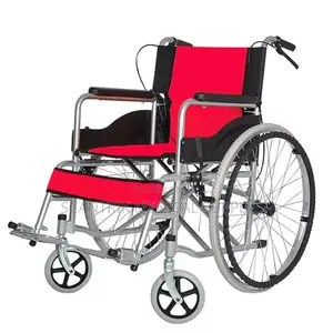 Lightweight Foldable Manual Wheelchair for Easy Transport
