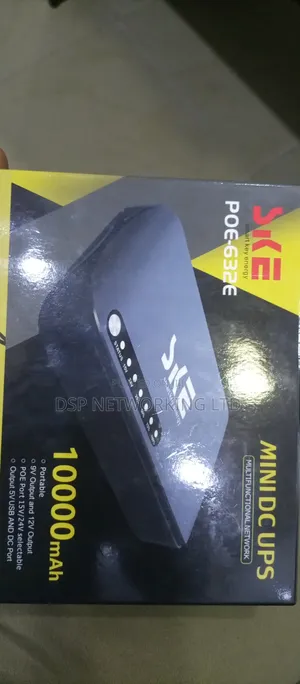 Ske 10000mah Router Power Bank Poe 632e–Mini Ups for Wifi Router CCTV