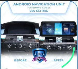 BMW E60 E61 Android Player + Reverse Camera