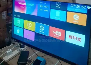 50" Smart Tv – Frameless,Built-in Bluetooth, Netflix,Youtube