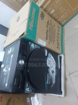 Hisense 8/5kg 2-in-1: Add, Inverter Savings Steam Bacteria Buster