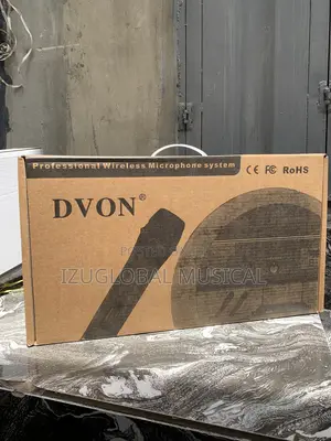 Dvon Act-9090u Dual Wireless Microphone