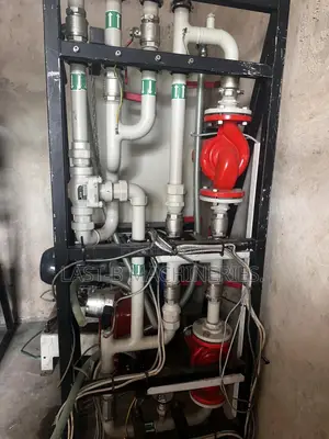 Industrial Circulation Pump Skid / Fluid Control Manifold System