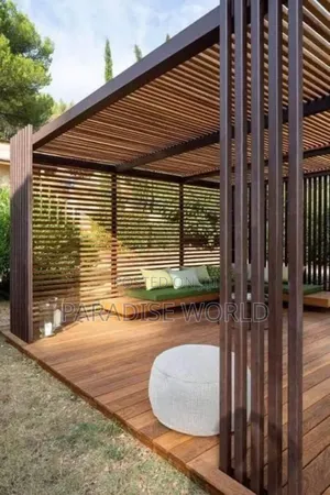 Modern Metal Pergola Installation - Durable Stylish