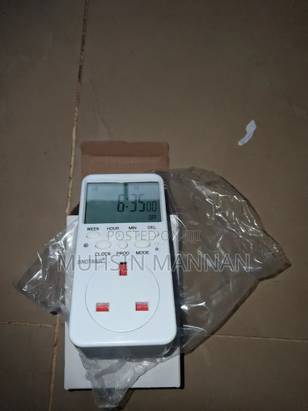 Digital Timer Switch Relay Control Plug 13a