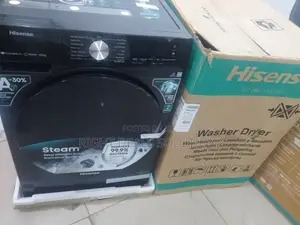 Hisense 8/5kg All-in-One Washer Dryer: Quick Wash Steam Refresh