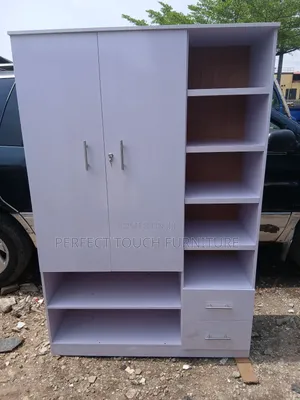 White 4feet by 6feet Wardrobe