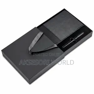 Executive A5 Corporate Gift Notebook Pen Set With Carrier Bag