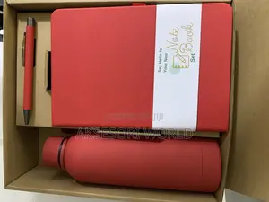 3 in 1 Corporate Gift Set Notebook Vacuum Bottle Pen