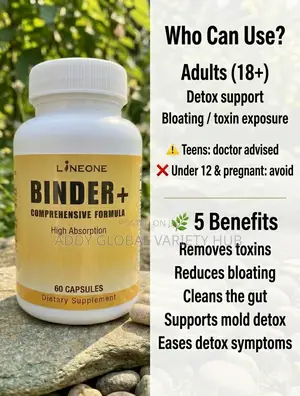15-in-1 Detox Binder, Activated Charcoal, Zeolite Bentonite Clay Etc
